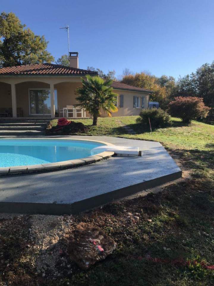 New House Exterior Layout Cajarc