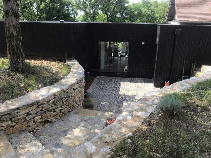 Outdoor Landscaping Résidence Cajarc