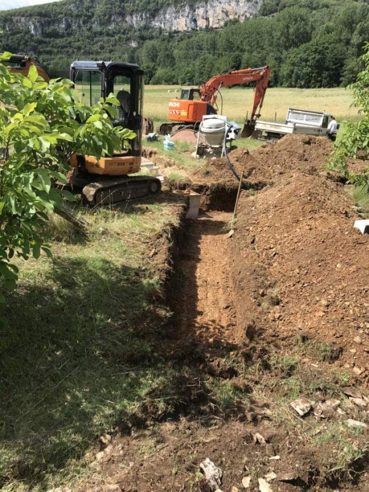 Intervention terrassement Cajarc