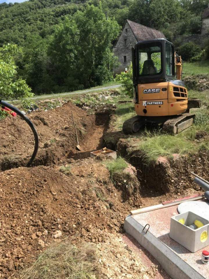 Réalisation terrassement Cajarc