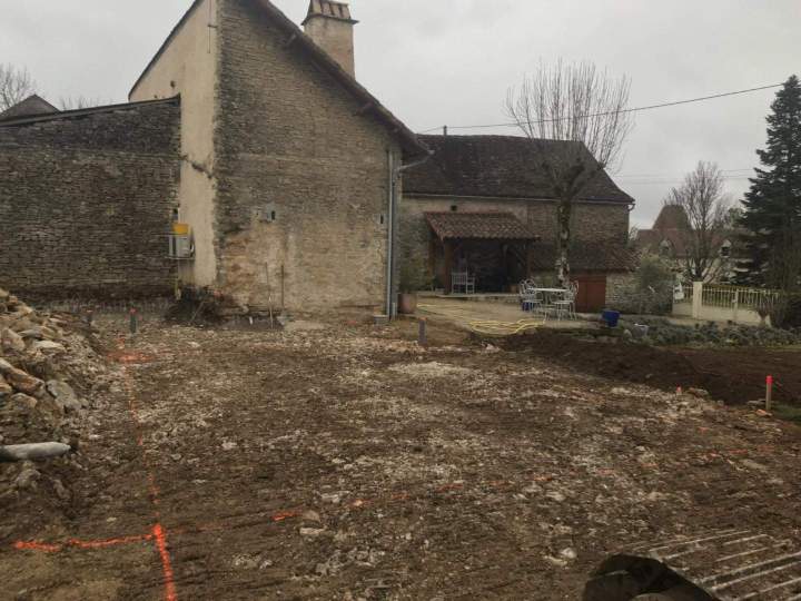 Réfection bâtiment ancien Cajarc