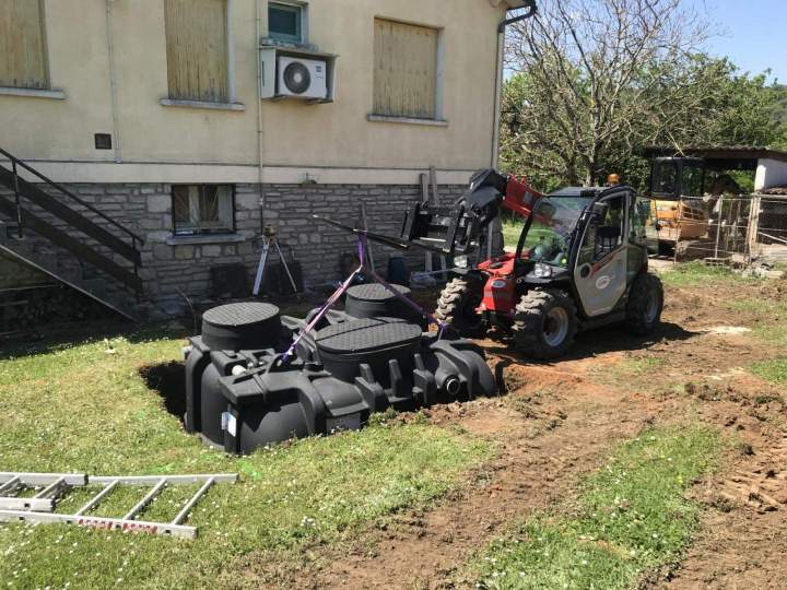 Preparing the site and installing effective water drainage systems.