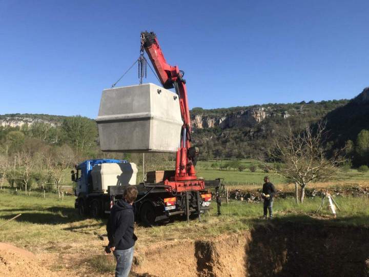 Terrassement lotissement Cajarc