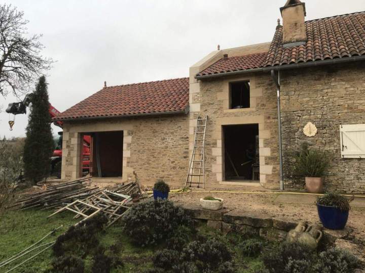 dification de maison moderne Cajarc