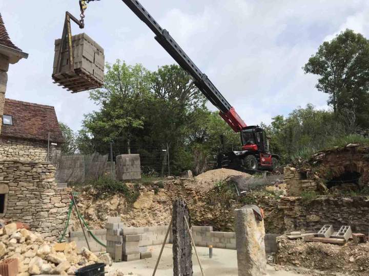 Renovation Site Cajarc